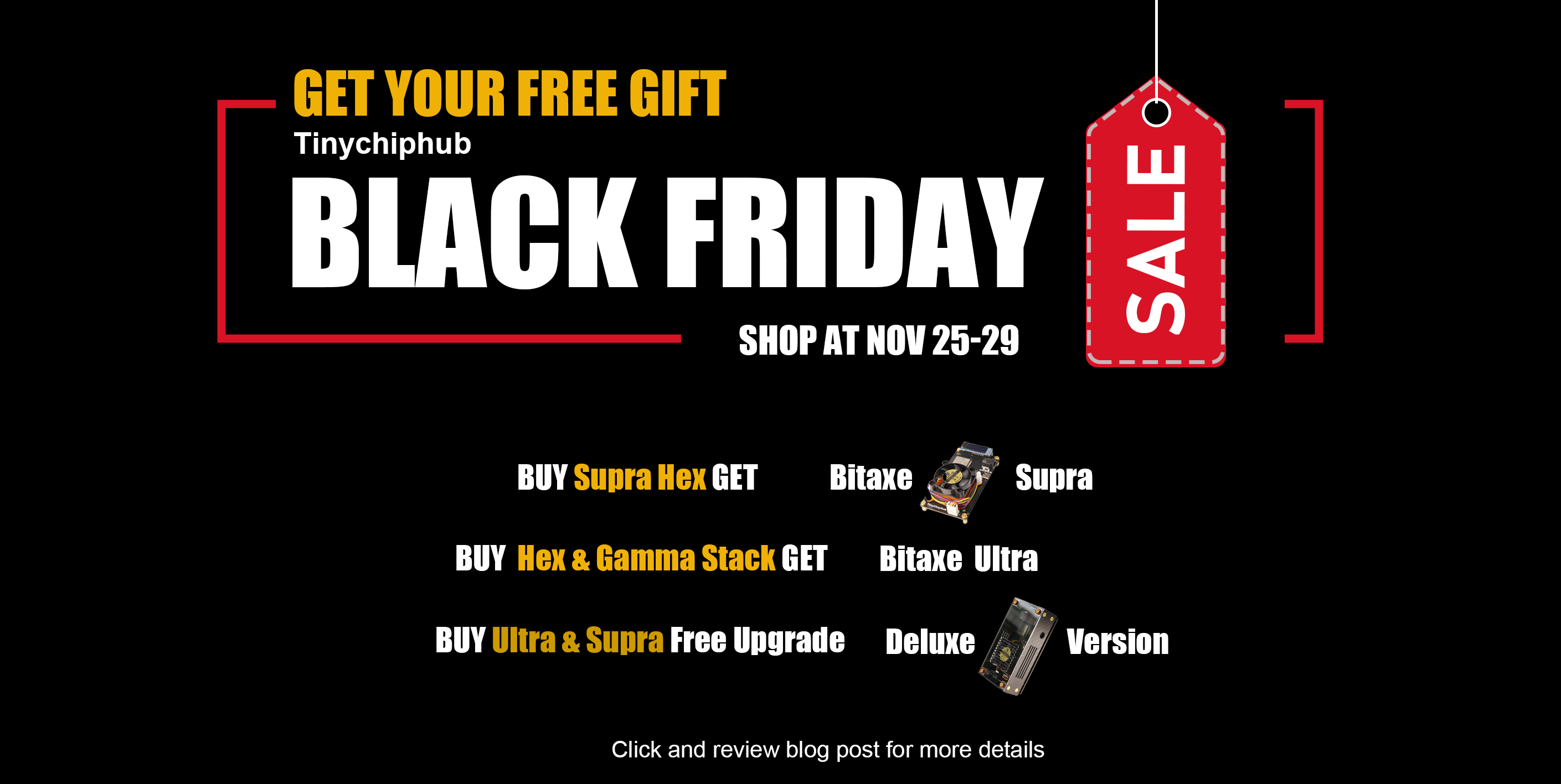 Get Your Black Friday Free Gift !